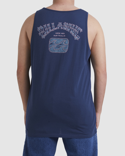 2 Heritage Arch Tank Top Blue UBYZT00456 Billabong