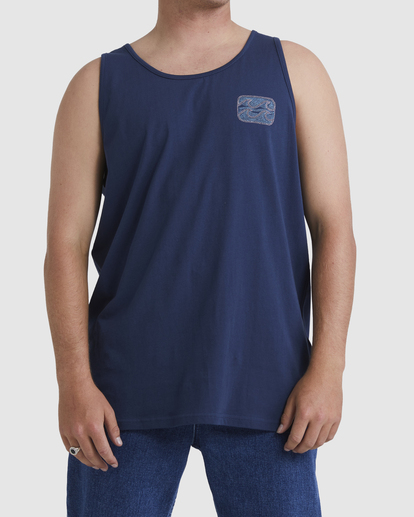 0 Heritage Arch Tank Top Blue UBYZT00456 Billabong