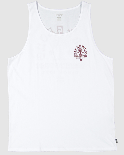 5 Big Wave Shaz Tank White UBYZT00457 Billabong