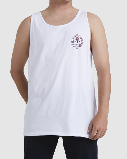 0 Big Wave Shaz Tank White UBYZT00457 Billabong