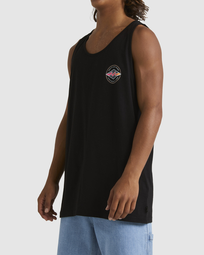 1 Rotar Diamond Tank Top Black UBYZT00491 Billabong