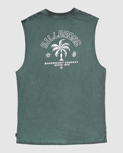 4 Big Wave Shazza Tank Top Green UBYZT00493 Billabong