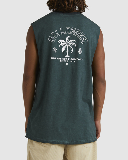 2 Big Wave Shazza Tank Top Green UBYZT00493 Billabong