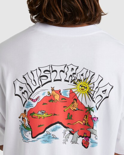 4 Playground T-Shirt White UBYZT00500 Billabong