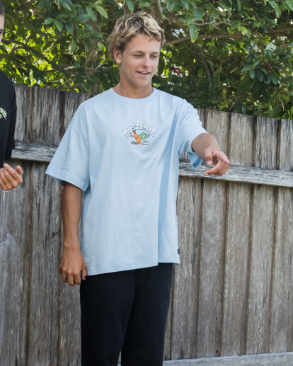 0 Kanga T-Shirt Blue UBYZT00502 Billabong