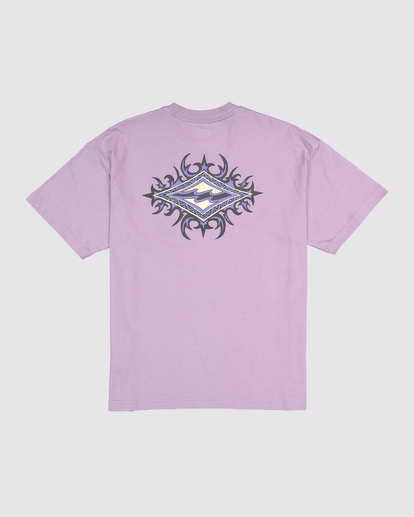 4 Tribe Core T-Shirt Purple UBYZT00504 Billabong
