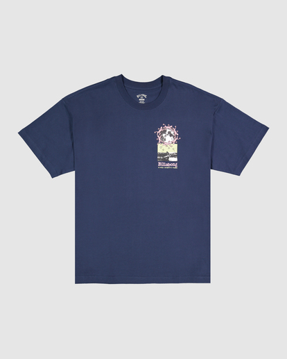 4 Cosmic Occ T-Shirt Blue UBYZT00505 Billabong