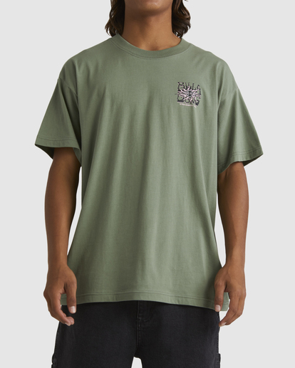 0 Seventy Three Sun T-Shirt Green UBYZT00511 Billabong