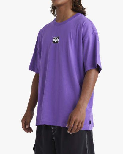 1 Logo T-Shirt Purple UBYZT00572 Billabong