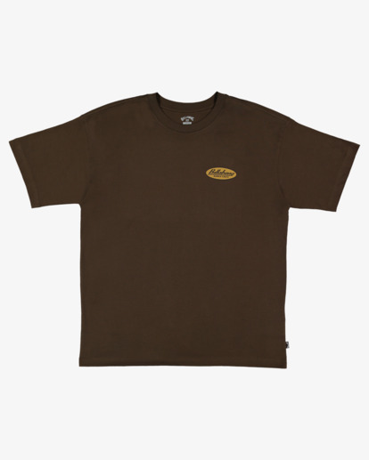 0 Union T-Shirt Brown UBYZT00598 Billabong