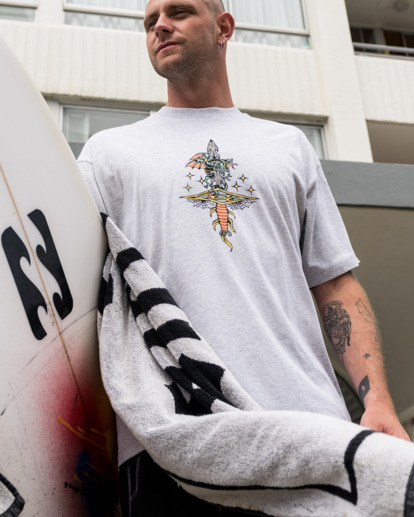 0 Dagger T-Shirt Grey UBYZT00635 Billabong