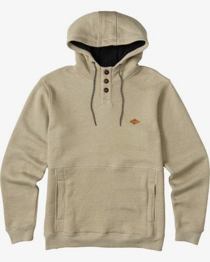 Billabong Sudadera con capucha de vellón Hudson para hombre