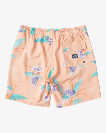 6 Sundays Stretch Layback 16" - Boardshorts for Men Pink W1LB04BIP1 Billabong