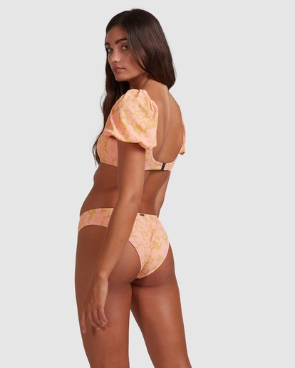 4 Summer Sun - Top de bikini para Mujer Naranja W3ST88BIP1 Billabong