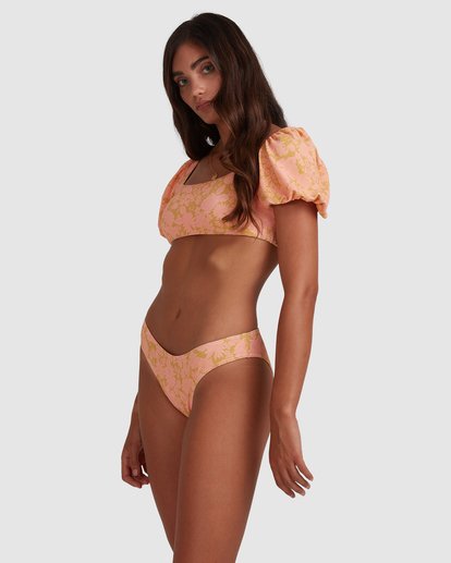 3 Summer Sun - Top de bikini para Mujer Naranja W3ST88BIP1 Billabong