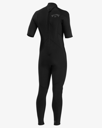 5 2/2mm Absolute - Short Sleeve Back Zip Springsuit for Men Black W42M70BIP1 Billabong