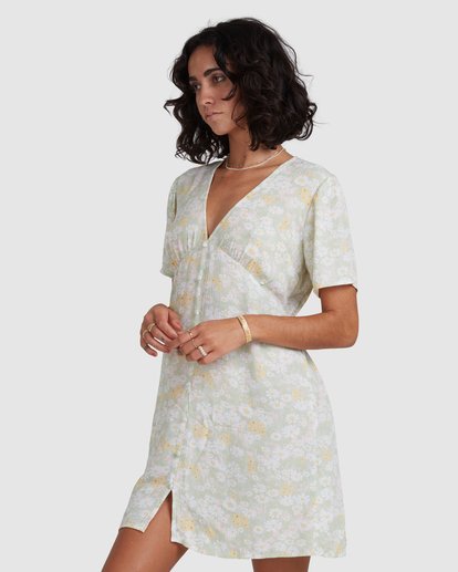 Warehouse daisy deals mini tea dress