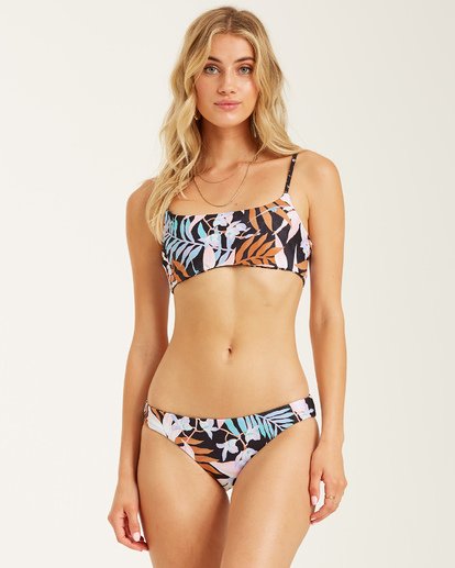 2 Tropic Moon Lowrider Reversible Bikini Bottoms Grey XB252BTR Billabong