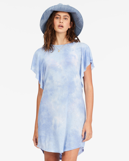 0 Out For Waves Cover-Up Dress Blue XV07TBOU Billabong