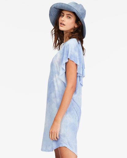 1 Out For Waves Cover-Up Dress Blue XV07TBOU Billabong
