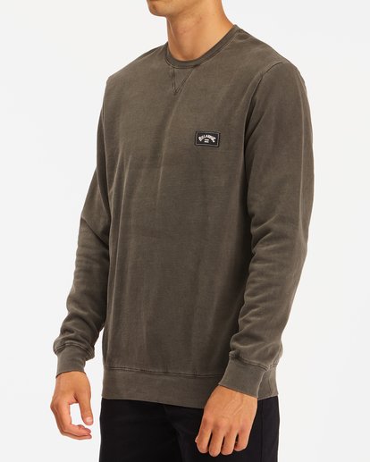 2 Wave Washed - Sweatshirt for Men Negro Z1CR11BIMU Billabong