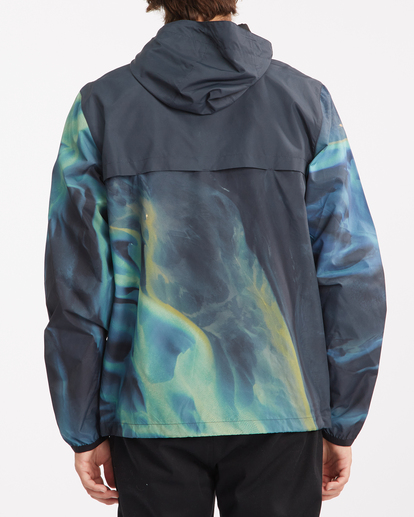 4 Adventure Division Collection Burkard Transport - Veste déperlante pour Homme Bleu Z1JK57BIF1 Billabong