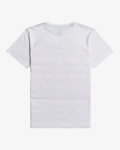 4 Double Head - T-shirt voor Jongens 8 - 14 White Z2SS20BIF1 Billabong