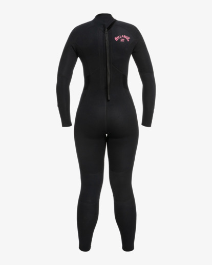 2 3/2mm Launch 2022 - Combinaison Back Zip pour Femme Noir Z43G92BIP2 Billabong