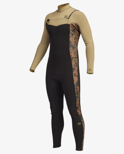 0 4/3mm Revolution Pro  - Neoprenanzug mit Reißverschluss auf der Brust für Männer Braun Z44M14BIF1 Billabong