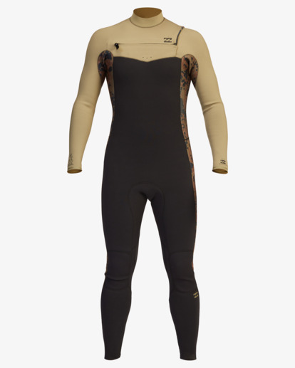1 4/3mm Revolution Pro  - Neoprenanzug mit Reißverschluss auf der Brust für Männer Braun Z44M14BIF1 Billabong