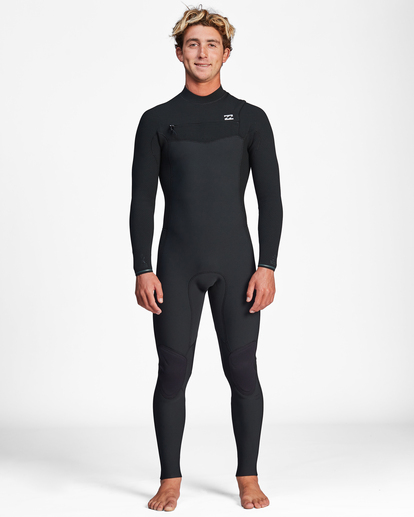 2 4/3mm Revolution Pro  - Combinaison Chest Zip pour Homme Marron Z44M14BIF1 Billabong