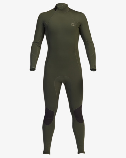 2 5/4mm Absolute 2021 - Neoprenanzug mit Reißverschluss am Rücken für Männer Braun Z45M17BIF1 Billabong
