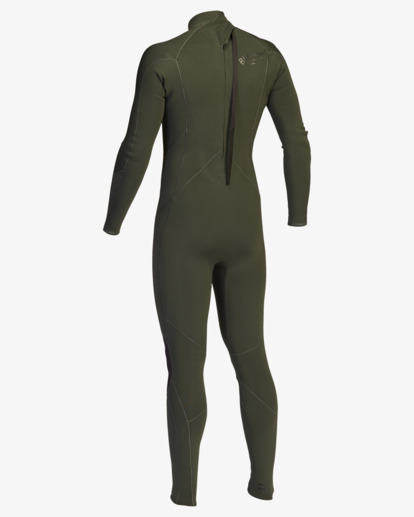 4 5/4mm Absolute 2021 - Neoprenanzug mit Reißverschluss am Rücken für Männer Braun Z45M17BIF1 Billabong