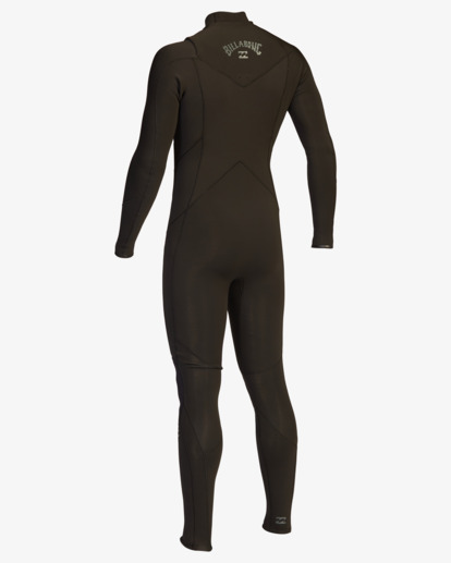 4 5/4mm Absolute 2021 -  Traje de Surf con Cremallera en el Pecho para Hombre Negro Z45M18BIF1 Billabong