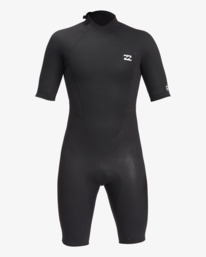 3 Intruder 2/2mm - Springsuit back zip pour Homme Noir 042M19BIP0 Billabong