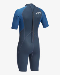 6 Intruder 2/2mm - Springsuit back zip pour Homme Bleu 042M19BIP0 Billabong