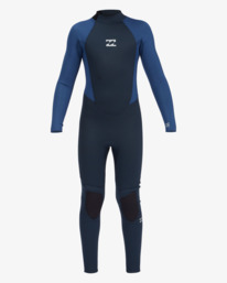 1 3/2mm Intruder - Muta con zip posteriore da Ragazzo 8 - 14 Blue 043B19BIP0 Billabong