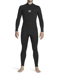 1 3/2mm Intruder - Back Zip Wetsuit for Men Black 043M19BIP0 Billabong