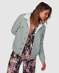 1 New Days Jacket Green 6508892 Billabong