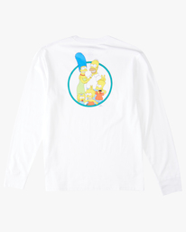 10 Simpsons Family - Organic Long Sleeve T-Shirt for Men  A1LS12BIW0 Billabong