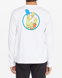 4 Simpsons Family - Organic Long Sleeve T-Shirt for Men  A1LS12BIW0 Billabong
