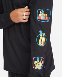 8 Simpsons Family - Organic Long Sleeve T-Shirt for Men  A1LS13BIW0 Billabong