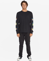 2 Simpsons Family - Organic Long Sleeve T-Shirt for Men  A1LS13BIW0 Billabong