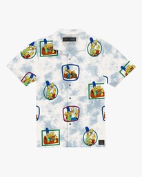 2 Simpsons Family - Short Sleeve Shirt for Men  A1SH25BIW0 Billabong