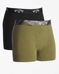 3 Core - Boxers pour Homme Vert A1UN01BIW0 Billabong