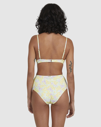 6 Tempest High Retro - Bas de bikini couvrance maxi pour Femme Jaune A3SB27BIP2 Billabong