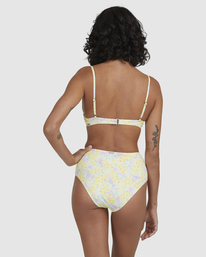 1 Tempest High Retro - Bas de bikini couvrance maxi pour Femme Jaune A3SB27BIP2 Billabong