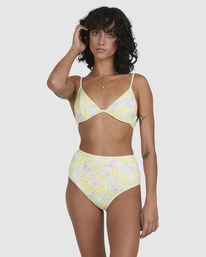 2 Tempest High Retro - Bas de bikini couvrance maxi pour Femme Jaune A3SB27BIP2 Billabong