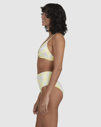 8 Tempest High Retro - Bas de bikini couvrance maxi pour Femme Jaune A3SB27BIP2 Billabong