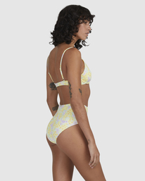9 Tempest High Retro - Bas de bikini couvrance maxi pour Femme Jaune A3SB27BIP2 Billabong